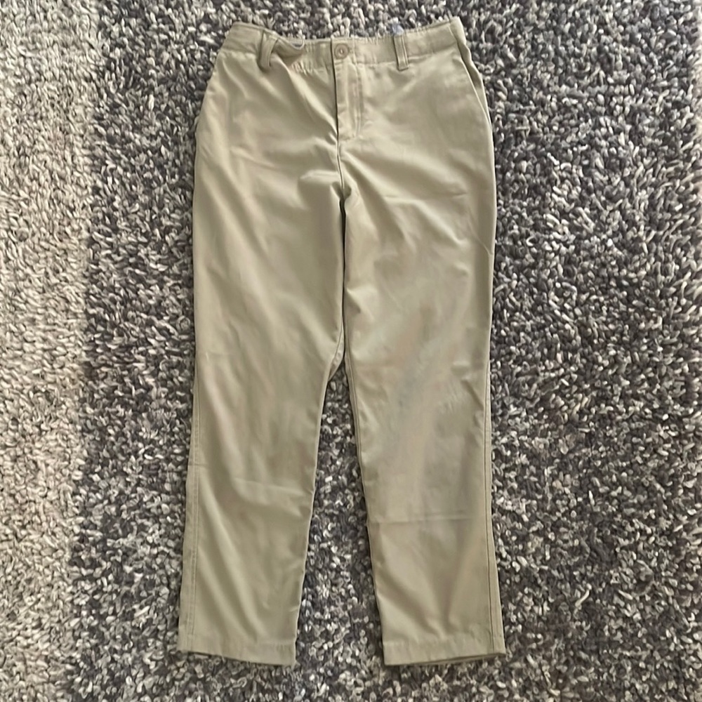Under Armour Boys Khaki Lightweight Pants Size 12